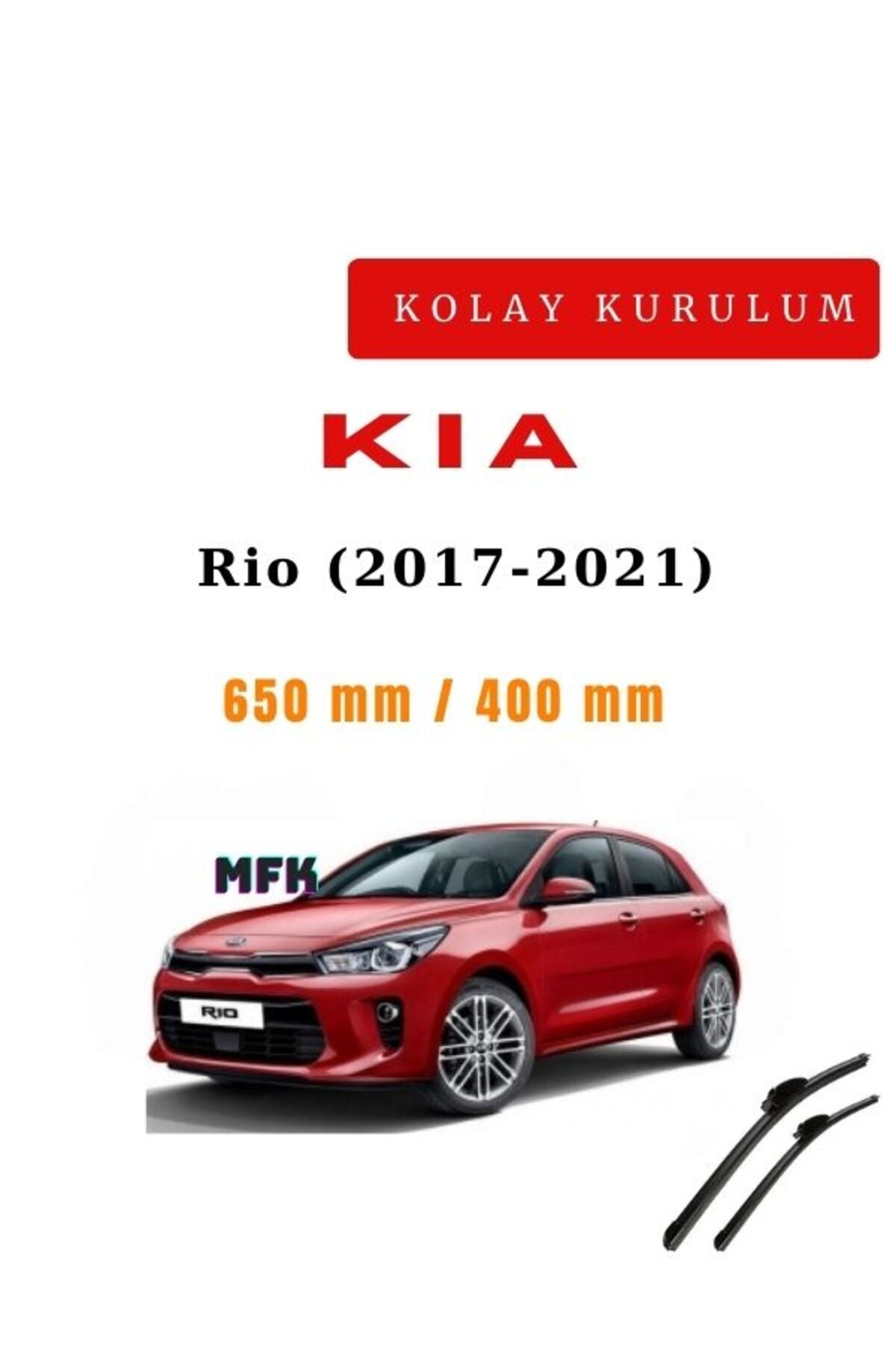 Kia Rio (2017-2021) Araca Özel Silecek Ön İki