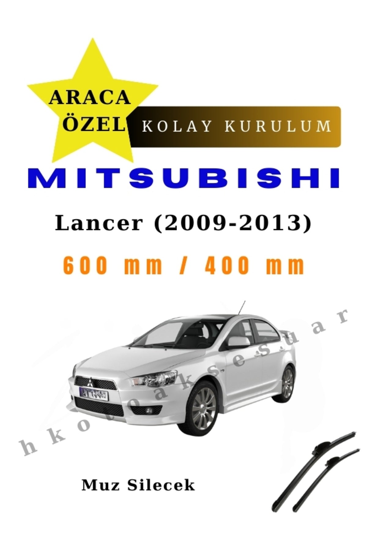 Wiper Blades for Mitsubishi Lancer (2009-2013)