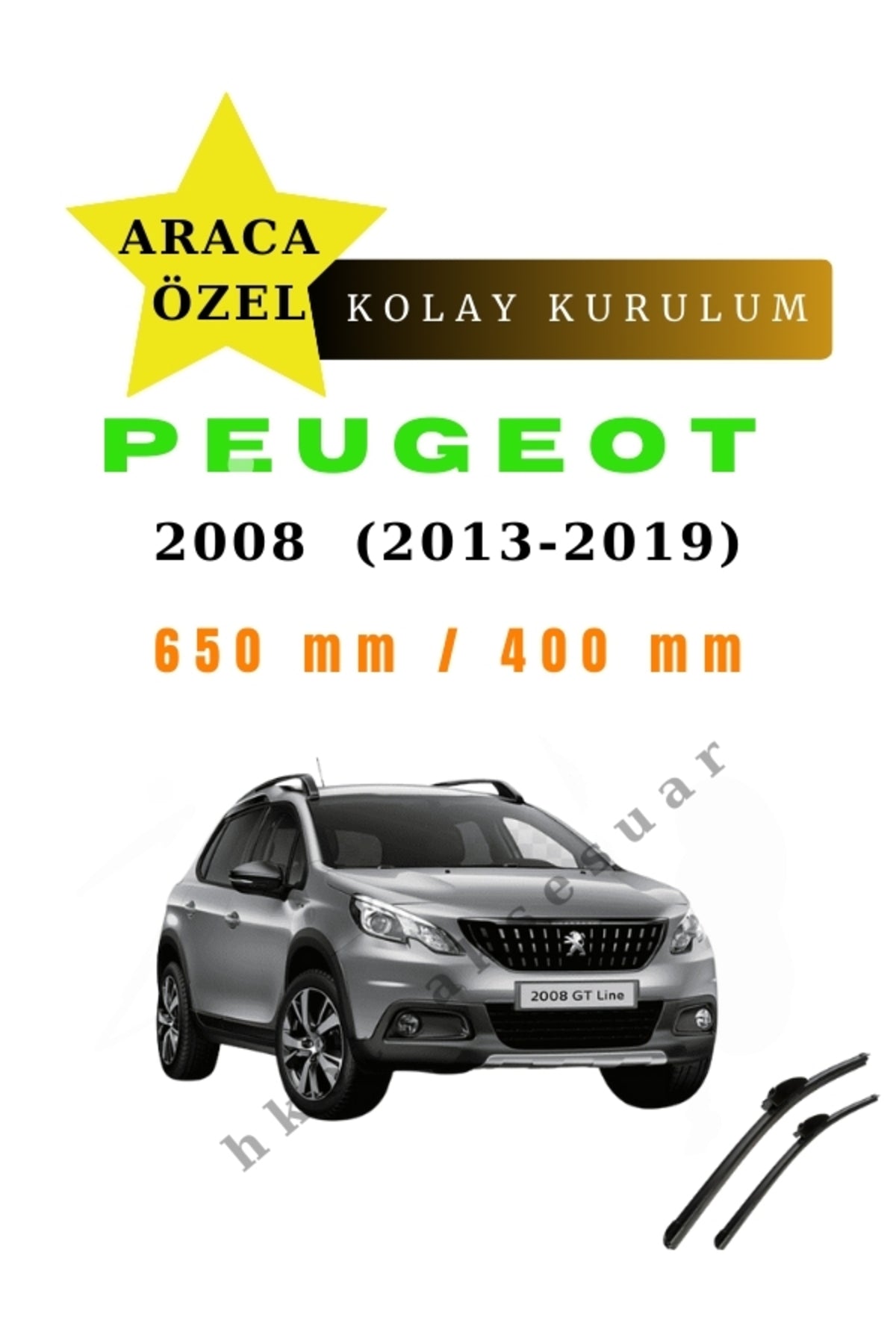 Peugeot 2008 (2013-2019) Fahrzeugspezifischer Scheibenwischer