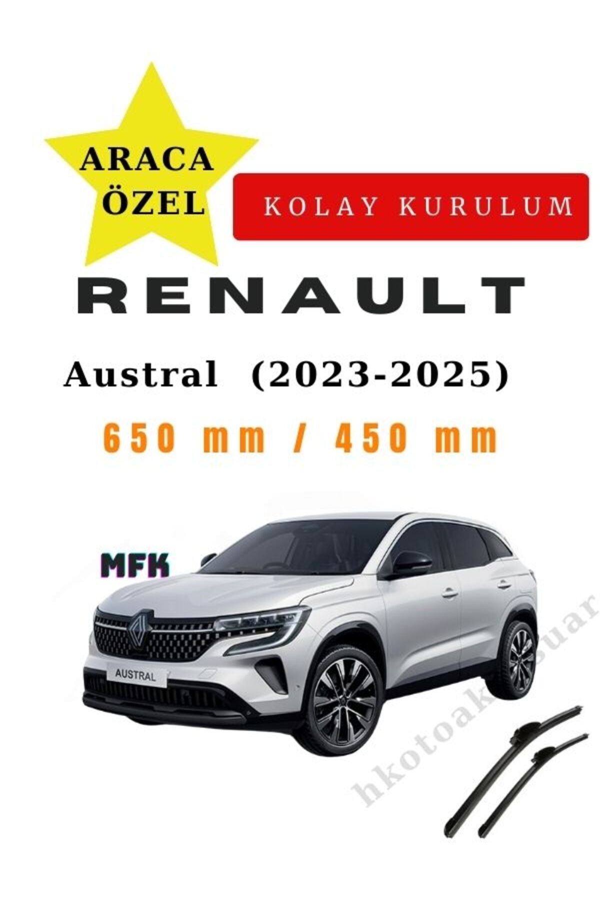 Renault Austral (2023-2025) Vehicle-Specific Wiper
