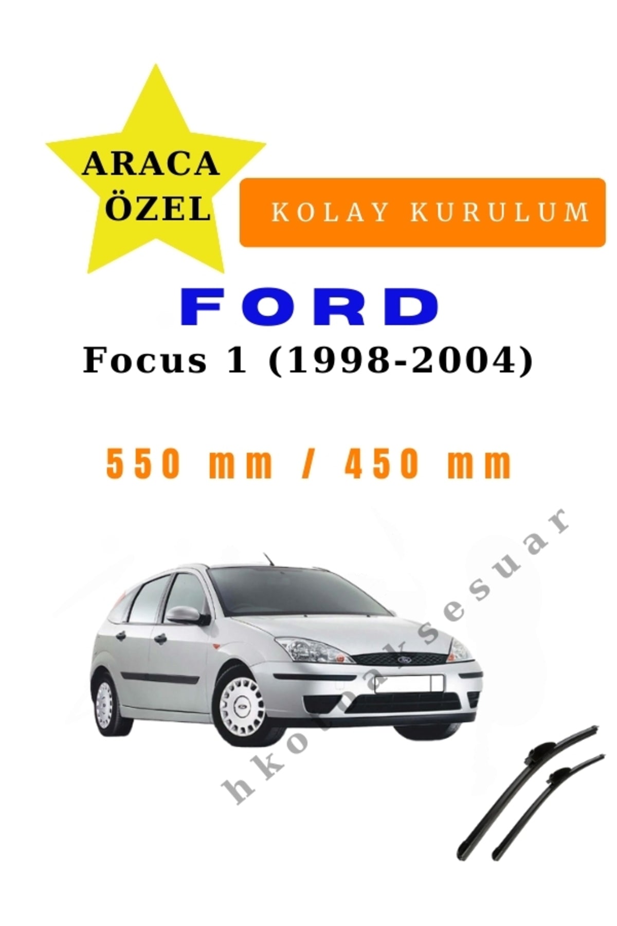 Ford Focus (1998-2004) Fahrzeugspezifischer Scheibenwischer