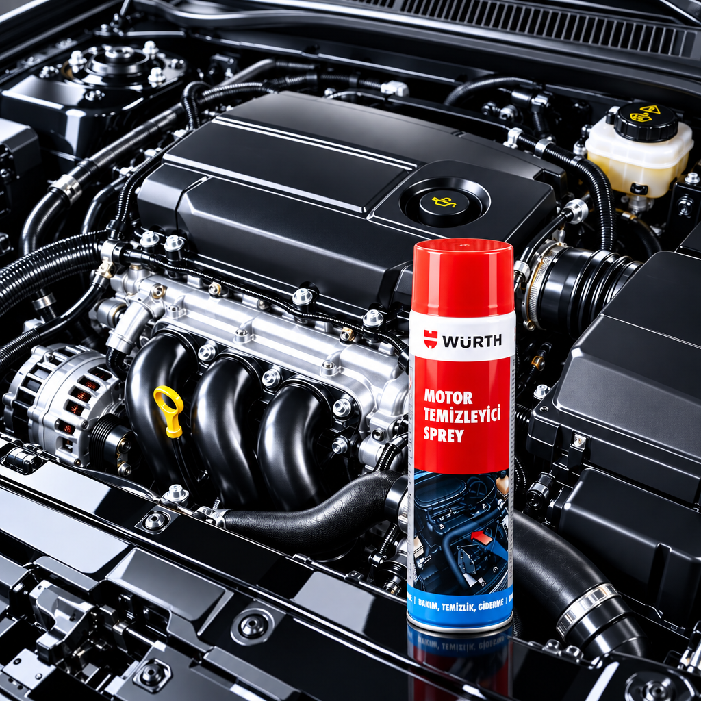 Motor Temizleyici Sprey 500 ml – Etkili Yağ ve Kir Temizleyici