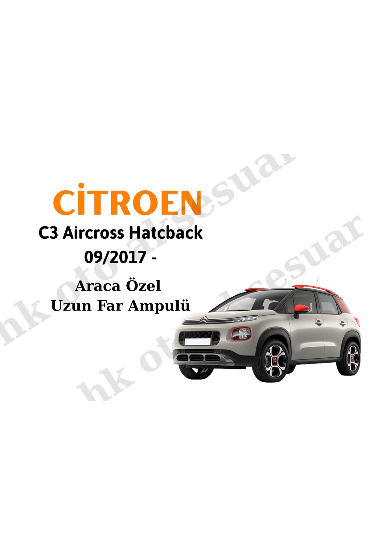 Citroen C3 Aircross Schrägheck 09/2017 Fernlichtbirne h7