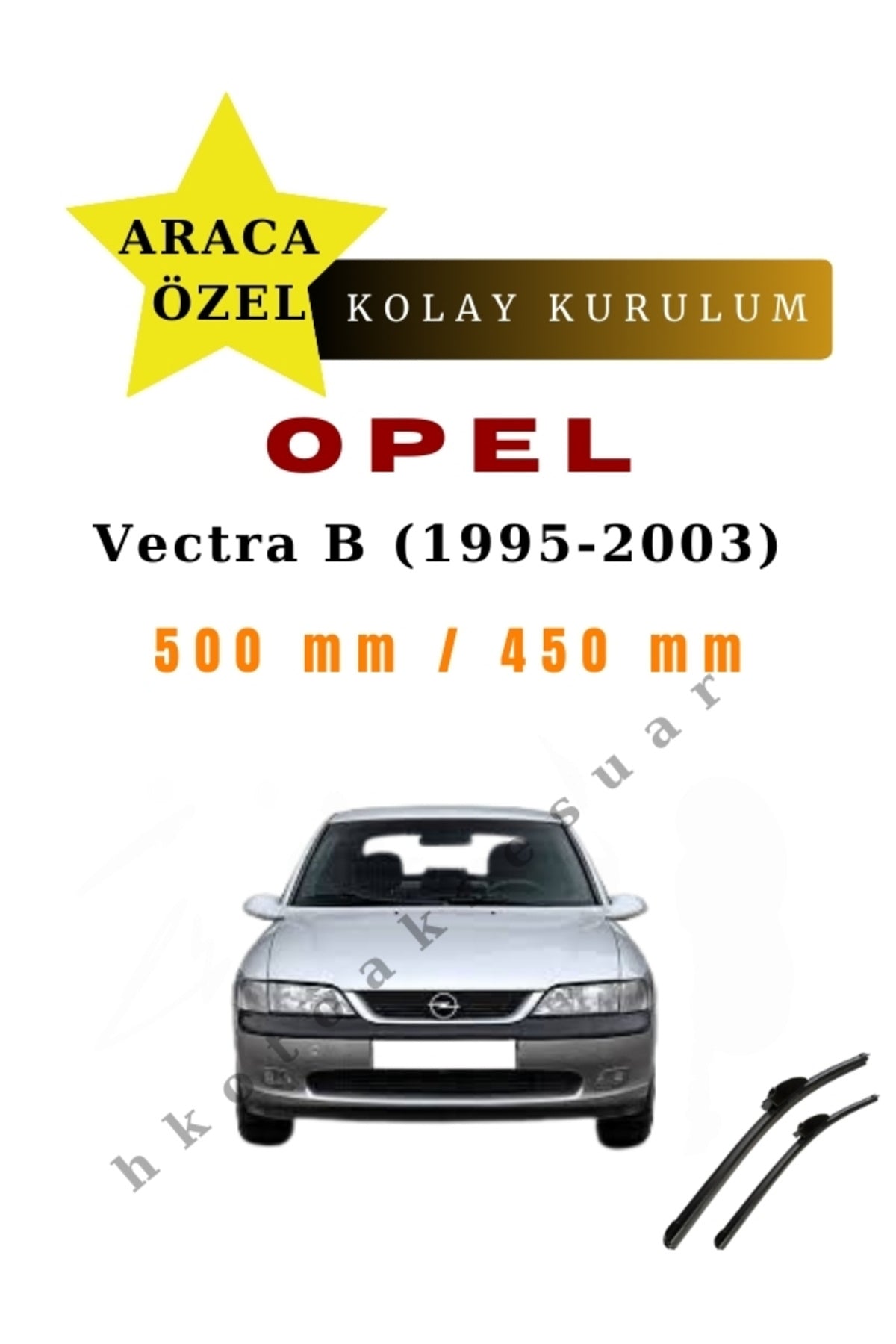 Opel Vectra B (1995-2003) Fahrzeugspezifischer Scheibenwischer
