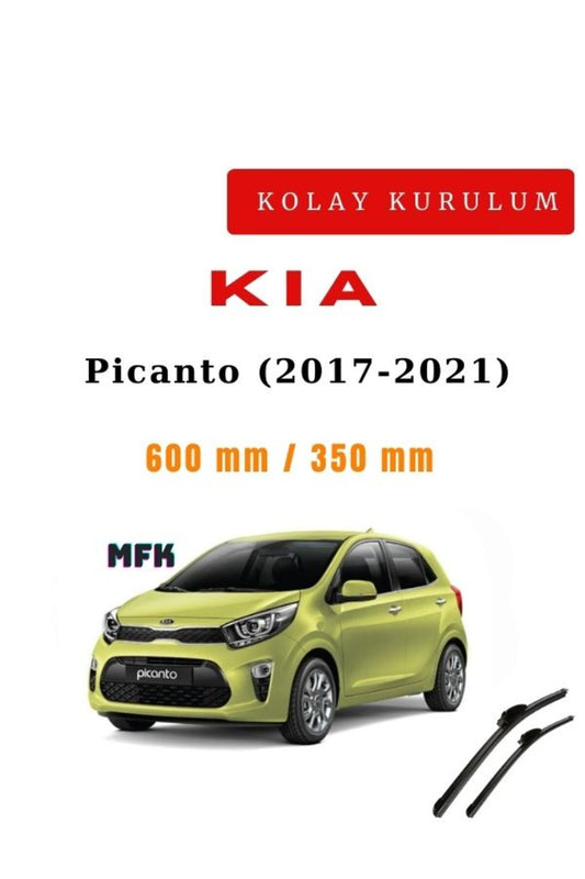 Kia Picanto (2017-2021) Modellbezogene Scheibenwischer vorne zwei