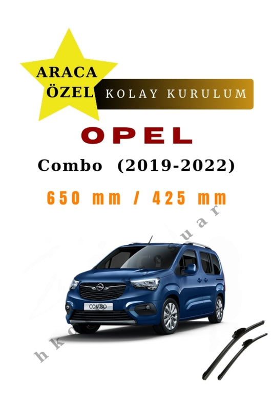 Opel Combo (2019-2022) Fahrzeugspezifischer Scheibenwischer vorne, 2 Stück