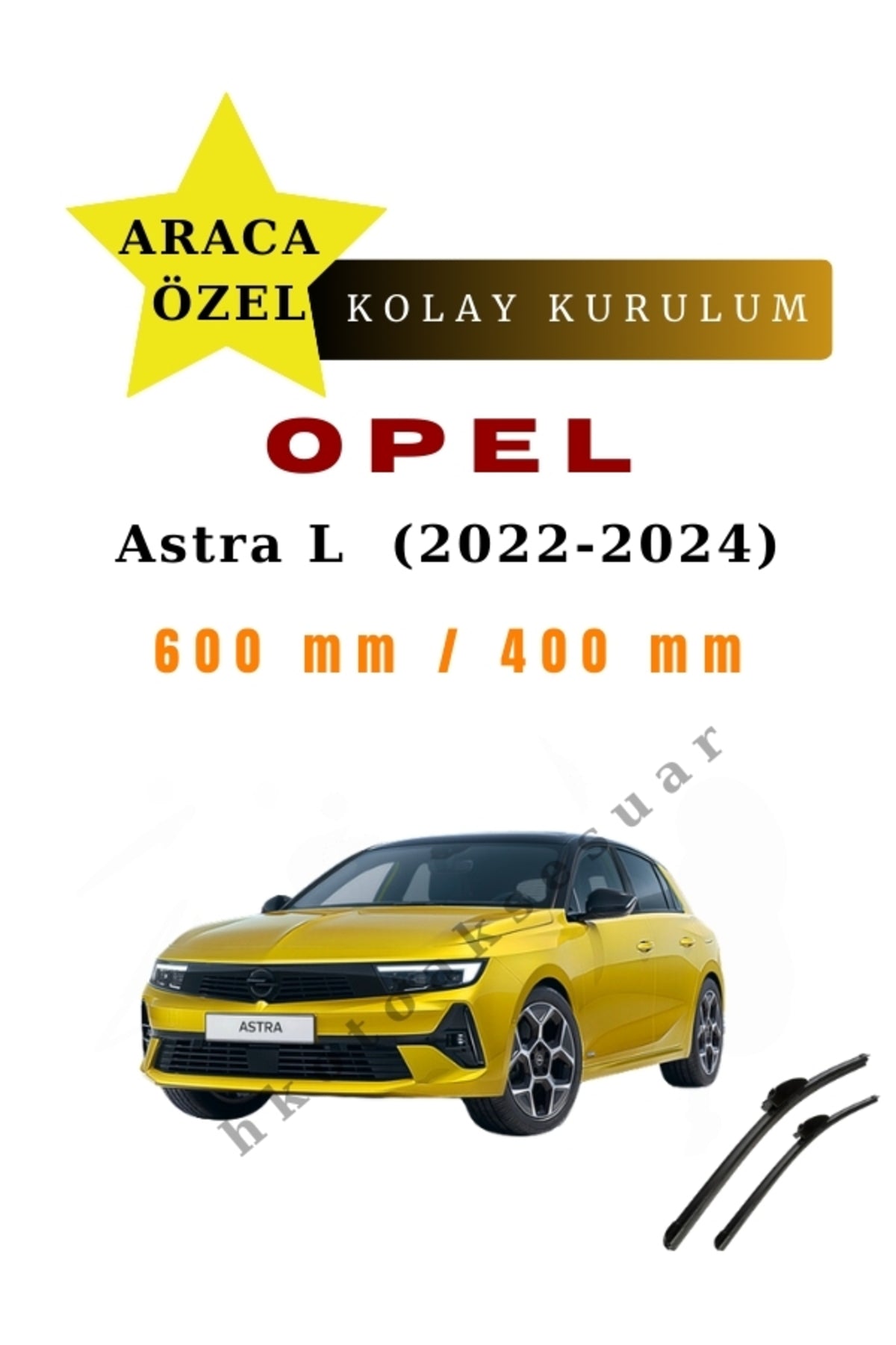 Opel Astra L  (2022-2024) Araca ÖZel Silecek