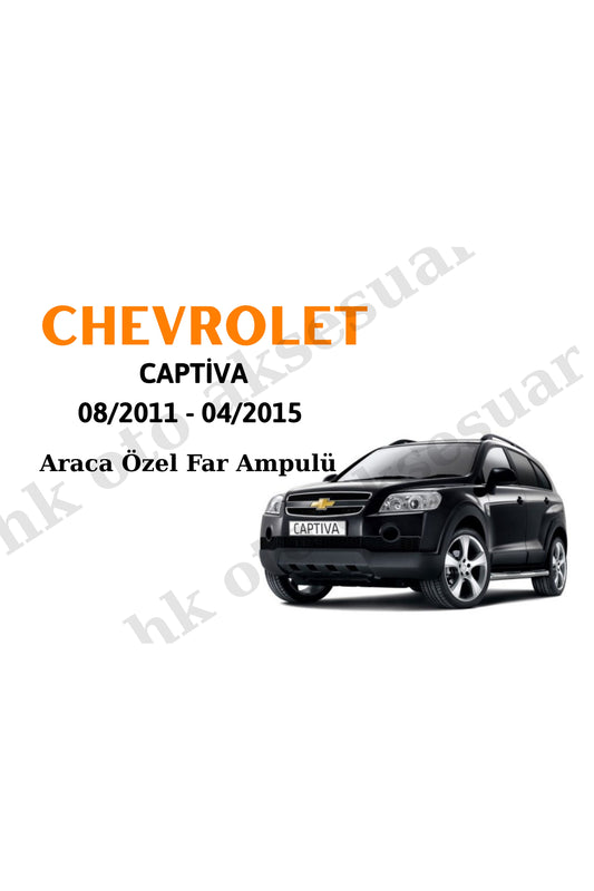 Chevrolet Captiva 06/2007-07/2011 FOG LIGHT H8-H11