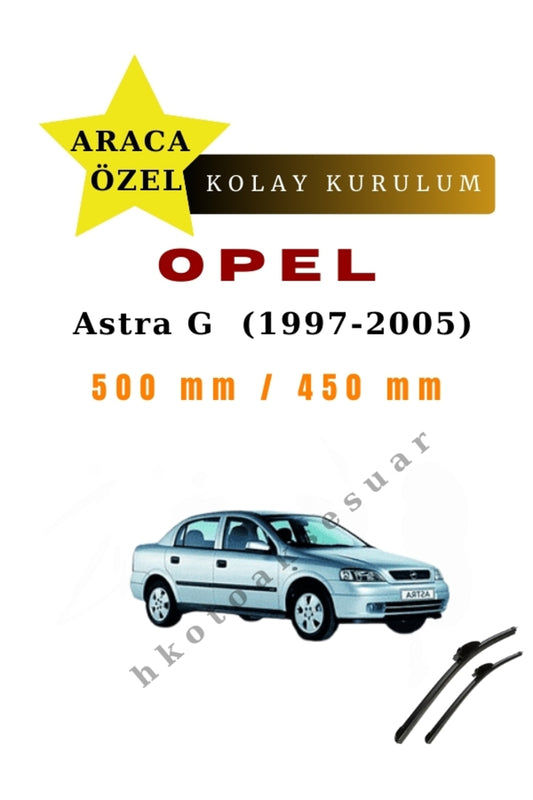 Opel Astra G (1997-2005) Fahrzeugspezifischer Scheibenwischer vorne zwei