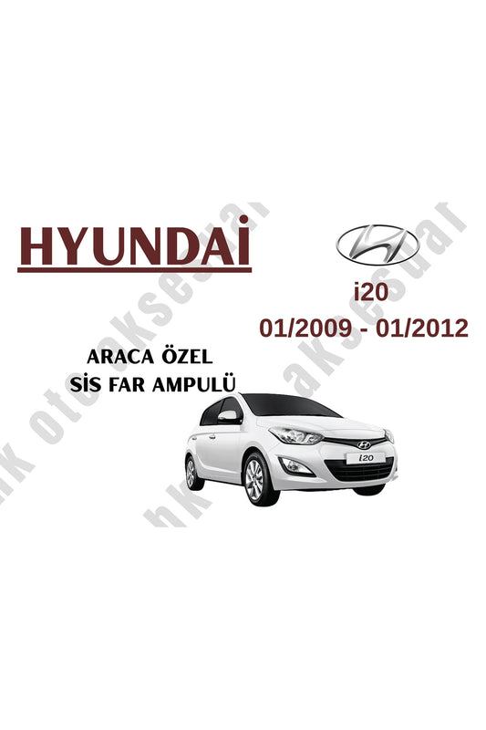 Hyundai i20 01/2009 - 01/2012 Vehicle Specific Fog Light Bulb h27