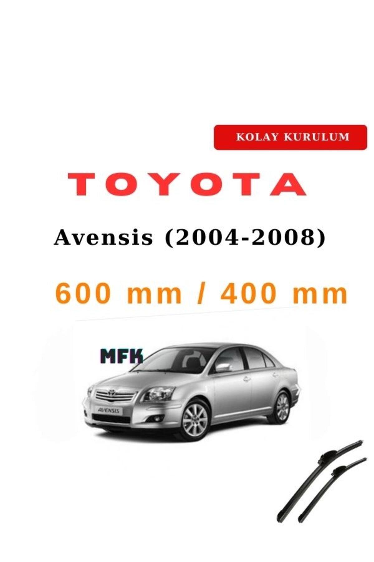 Toyota Avensis (2004-2008) Araca Özel Silecek