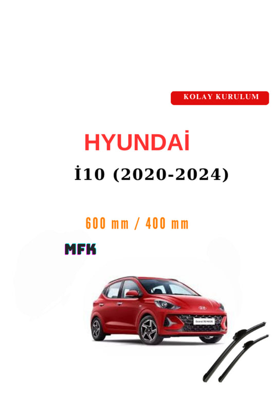 Hyundai i10 (2020-2024) Vehicle-Specific Front Wiper Blades (Pair)