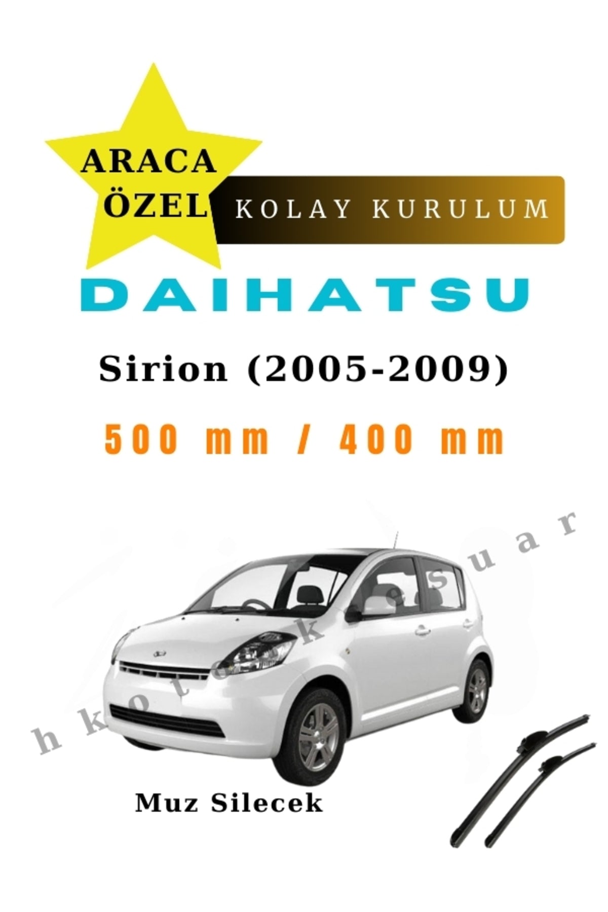 Daihatsu Sirion Silecek (2005-2009)