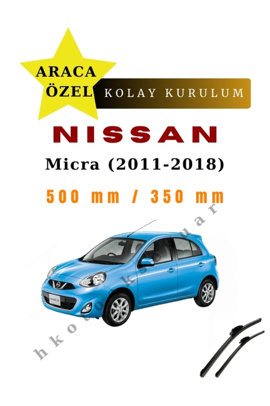 Nissan Micra (2011-2018) Vehicle-Specific Wipers