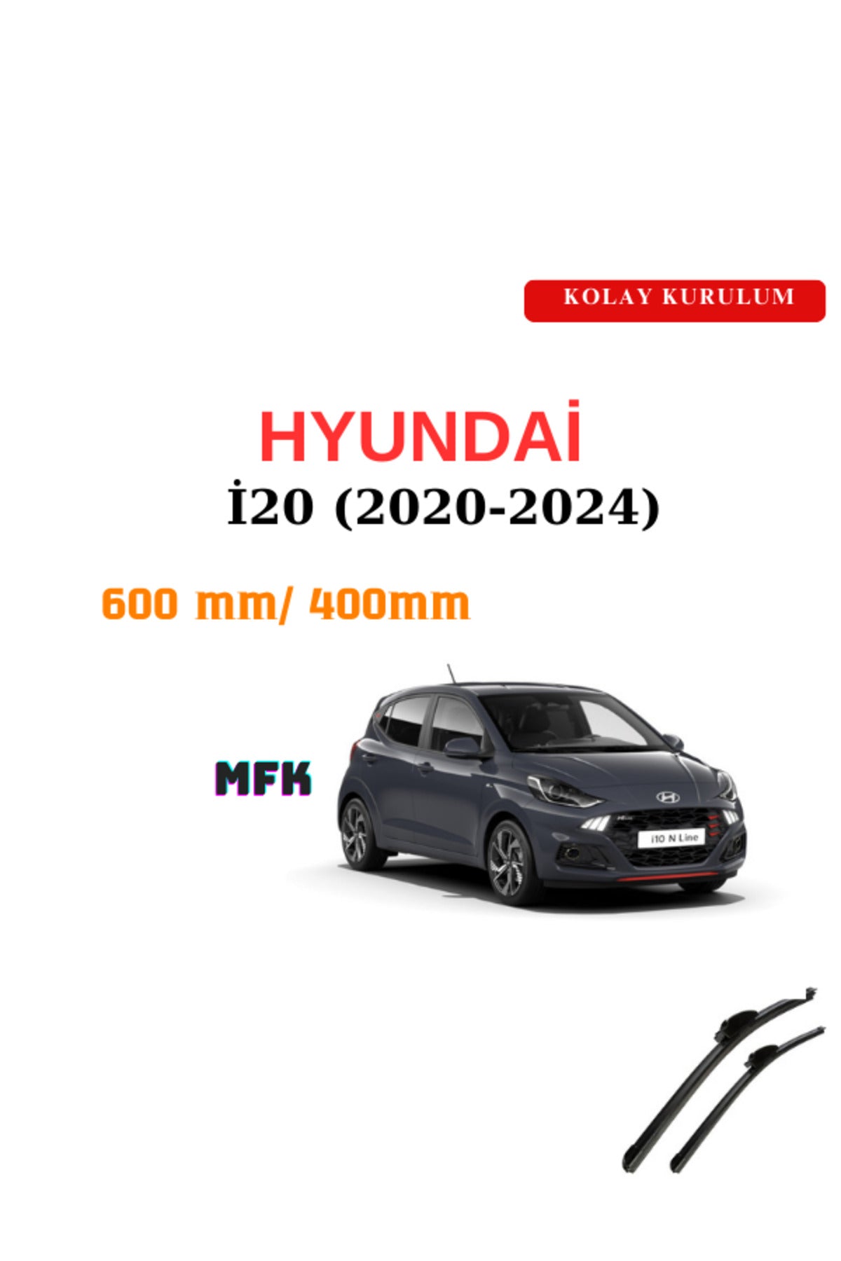 Hyundai i10 (2020-2024) Vehicle-Specific Wiper Blade
