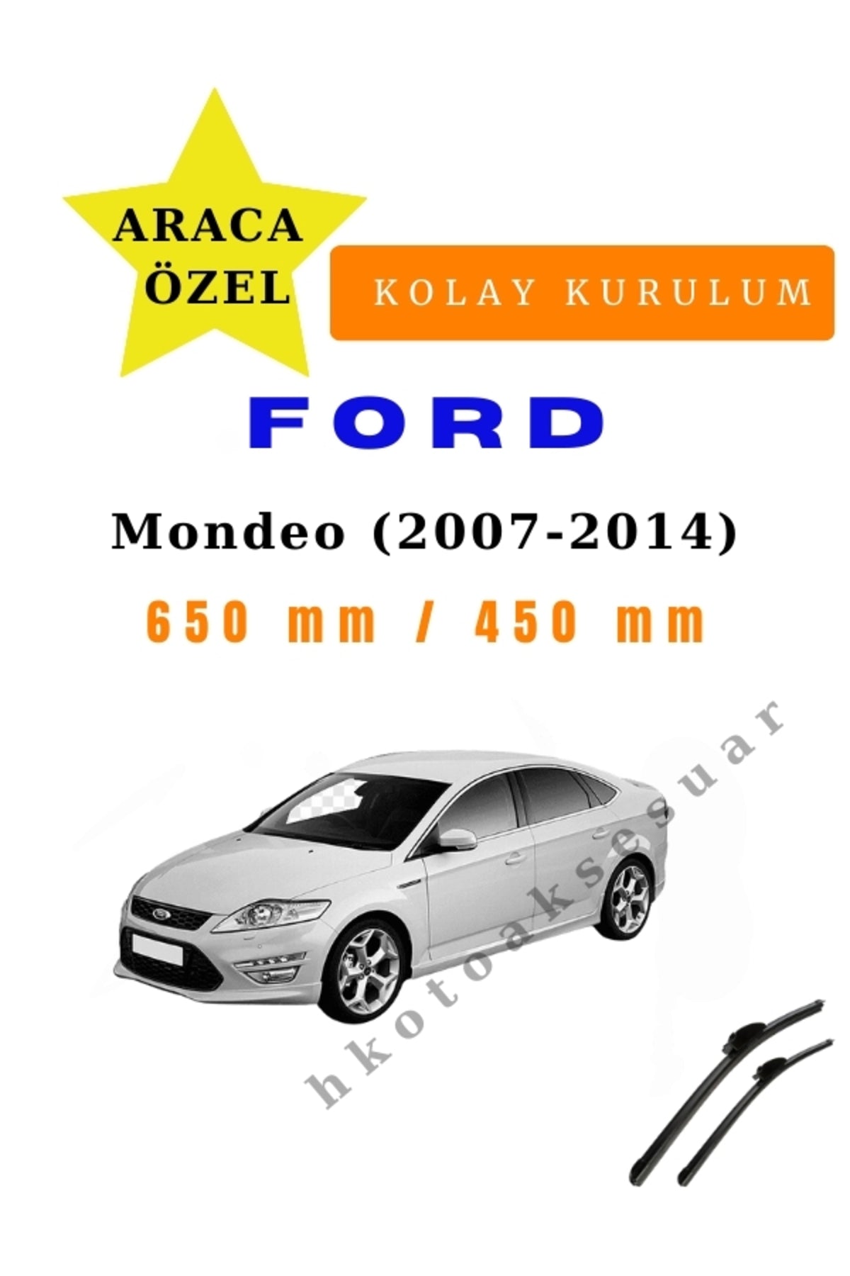 Ford Mondeo (2007-2014) Fahrzeugspezifischer Scheibenwischer