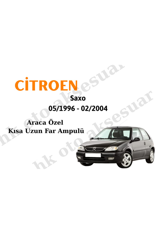 Citroen Saxo 05/1996 - 02/2004 Abblend- und Fernlicht h4