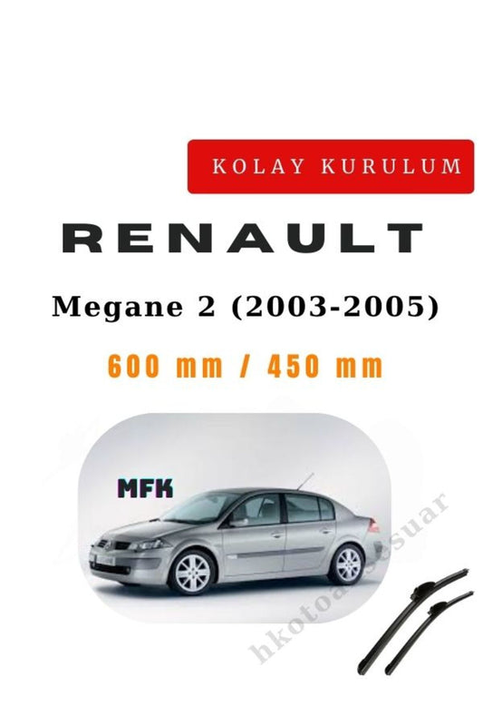 Renault Megane 2 (2003-2005) Vehicle-Specific Wiper Blade