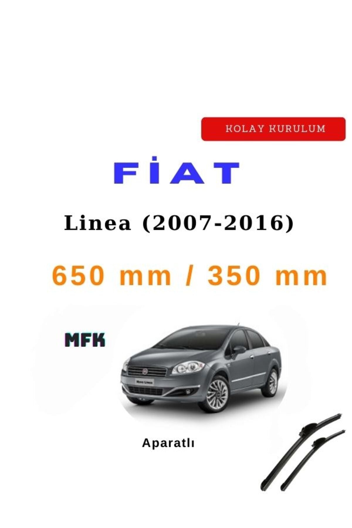 Fiat Linea (2007-2016) Araca Özel Silecek