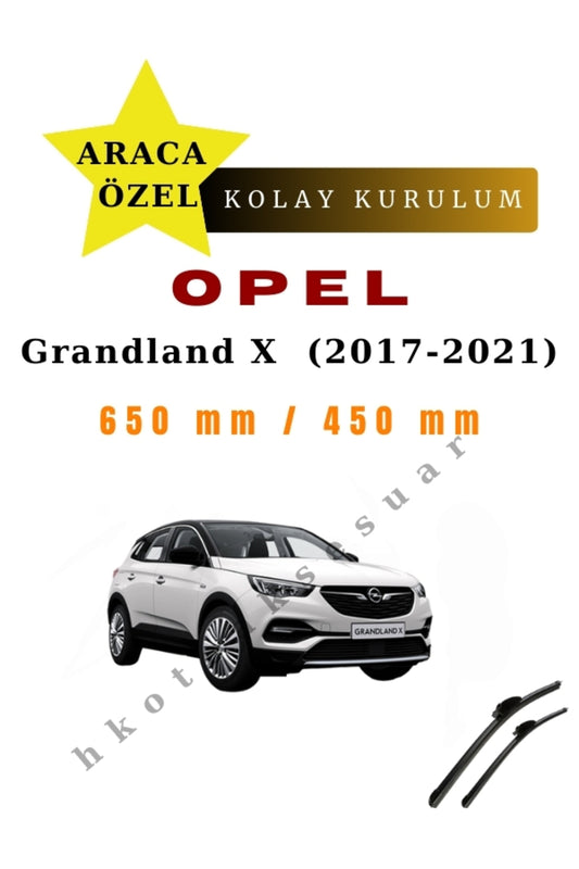 Opel Grandland X (2017-2021) Fahrzeugspezifische Scheibenwischer vorne zwei