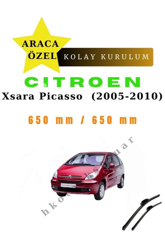 Citroen Xsara Picasso (2005-2010) Fahrzeugspezifische Scheibenwischer vorne, zwei Stück