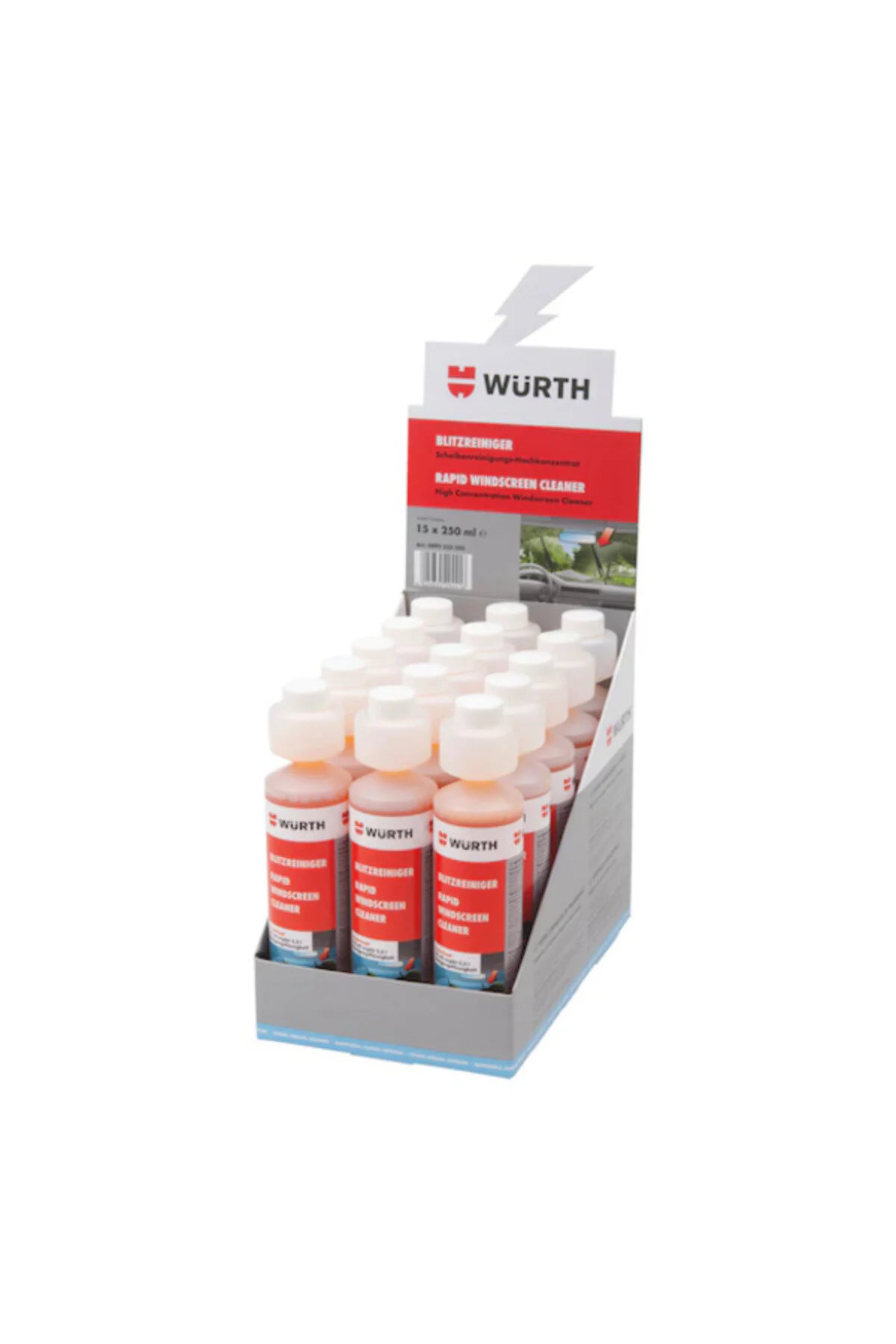 Würth Araç cam temizleyici, TopDos CAM TEMİZLEME SABUNU 250ML