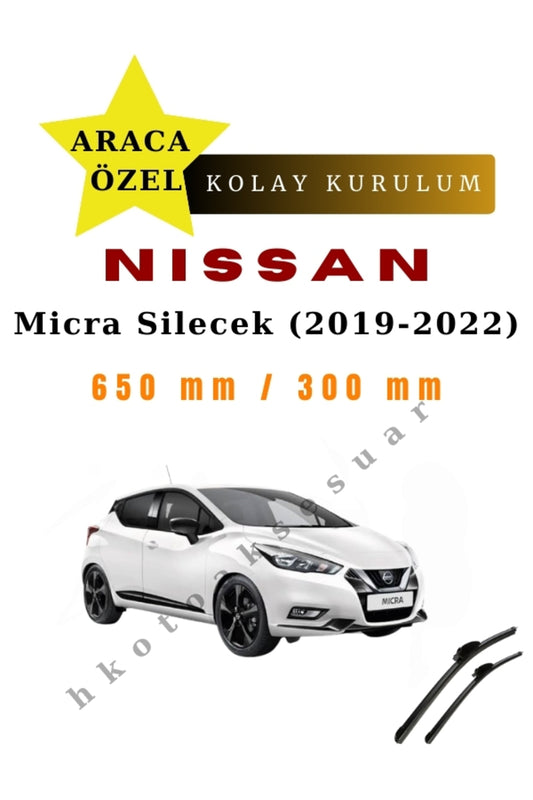 Nissan Micra (2019-2022) Vehicle Specific Wiper Blades - Front Pair