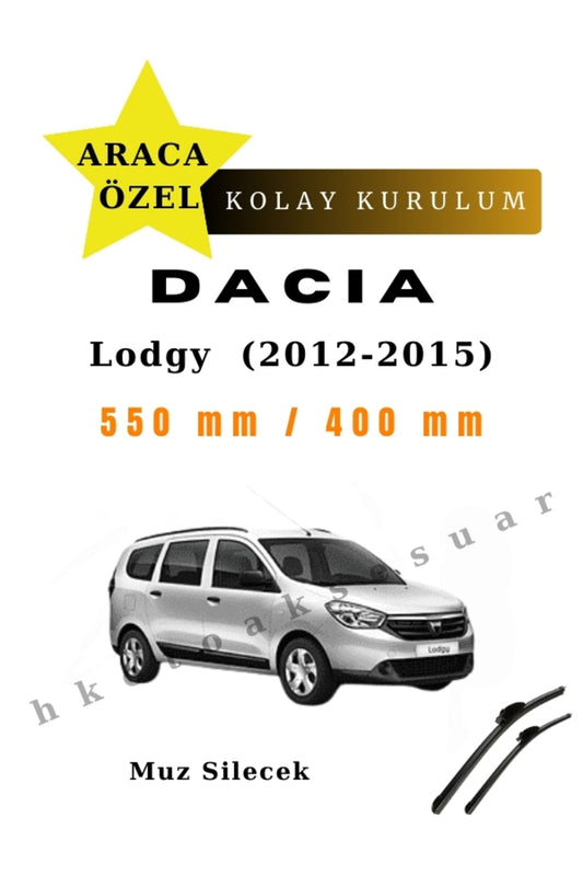 Dacia Lodgy (2012-2015) Fahrzeugspezifische Scheibenwischer vorne (2 Stück)