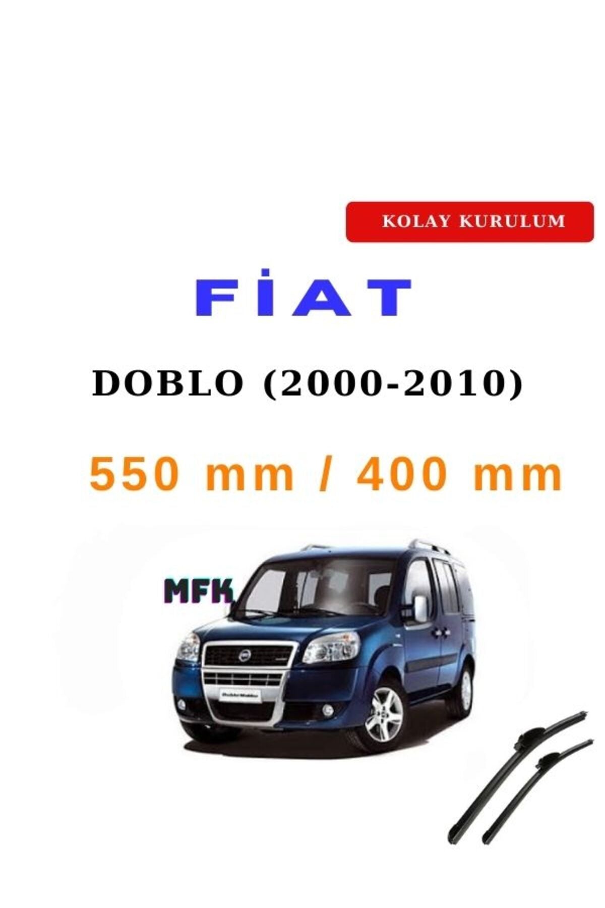 Fiat Doblo (2000-2010) Araca Özel Silecek
