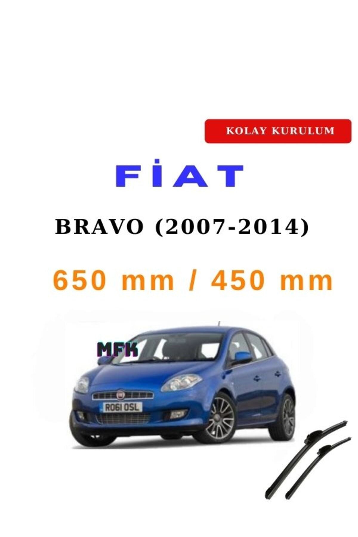 Fiat Bravo (2007-2014) Fahrzeugspezifischer Scheibenwischer