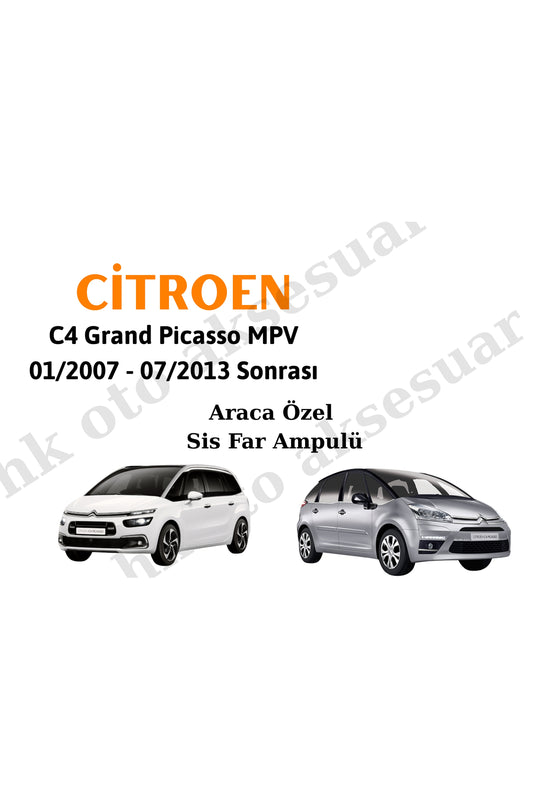 Citroen C4 Grand Picasso MPV 01/2007 - 07/2013 Spezifischer Nebelscheinwerfer h11