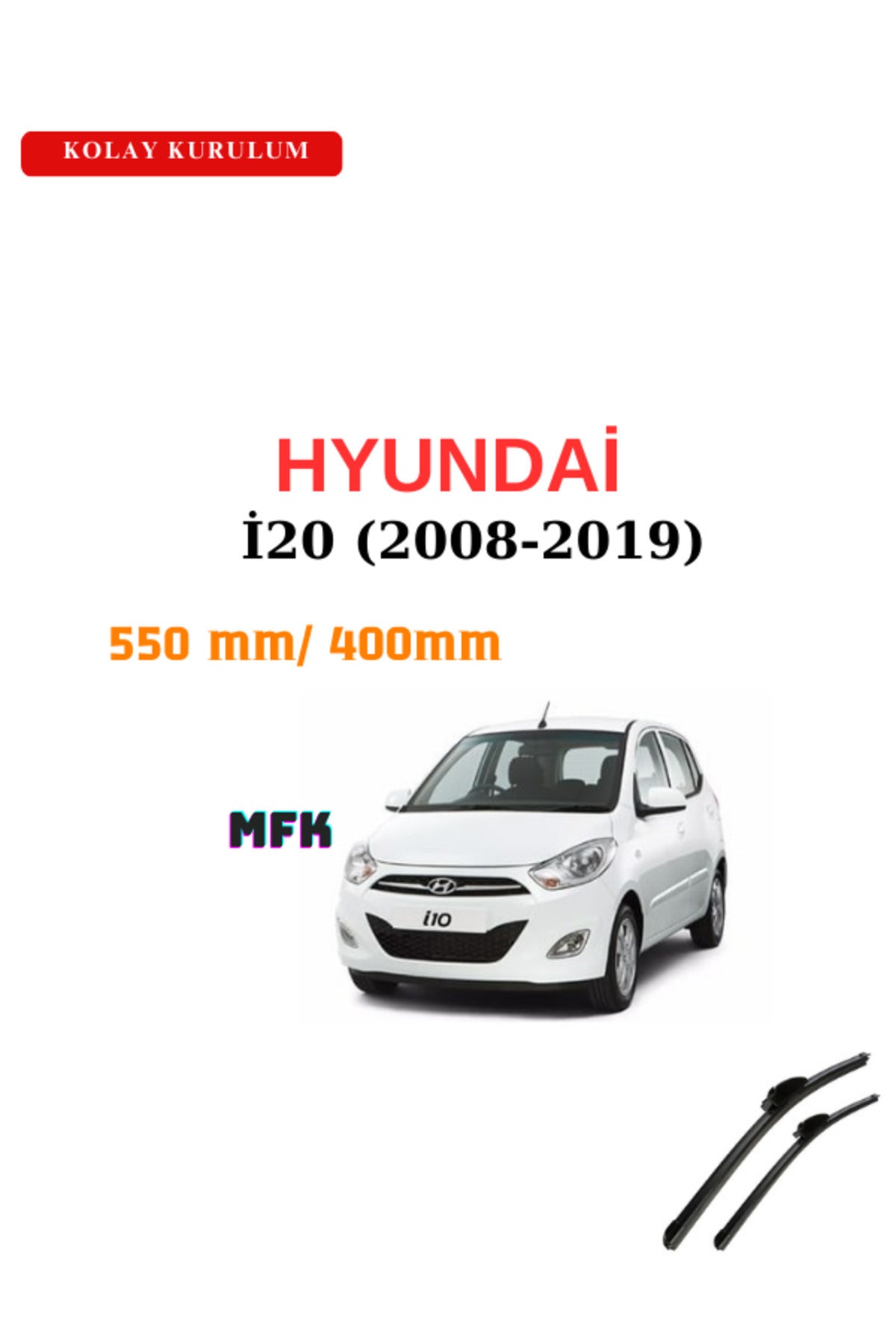 Hyundai i20 (2008-2019) Scheibenwischer