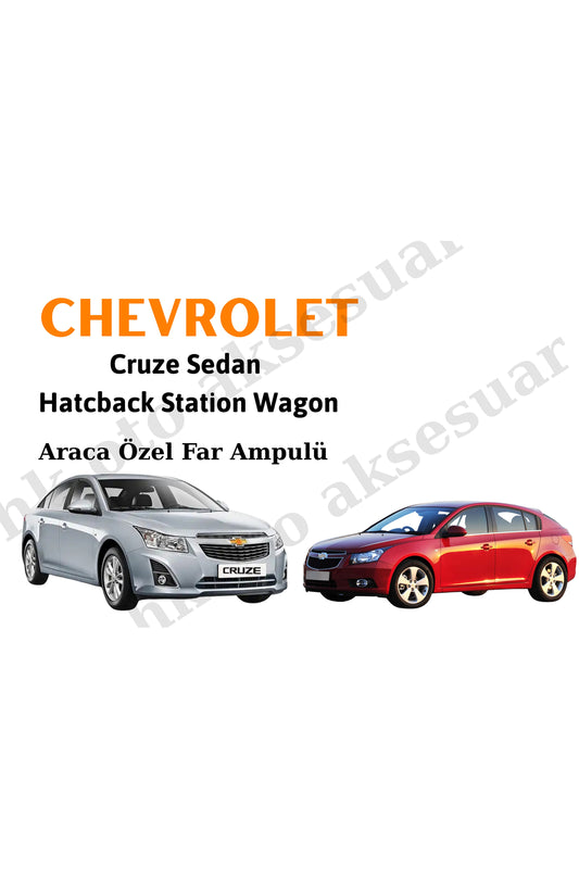 Chevrolet Cruze Sedan Hatchback Station Wagon High Low Beam Headlight Bulb H4