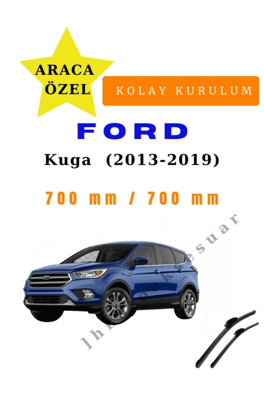 Ford Kuga (2013-2019) Fahrzeugspezifische Scheibenwischer vorne zwei