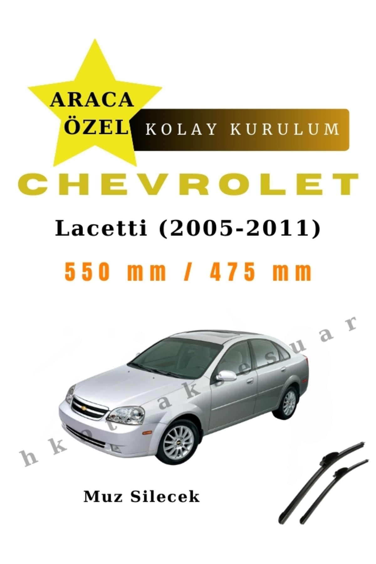 Chevrolet Lacetti (2005-2011) Fahrzeugspezifischer Scheibenwischer