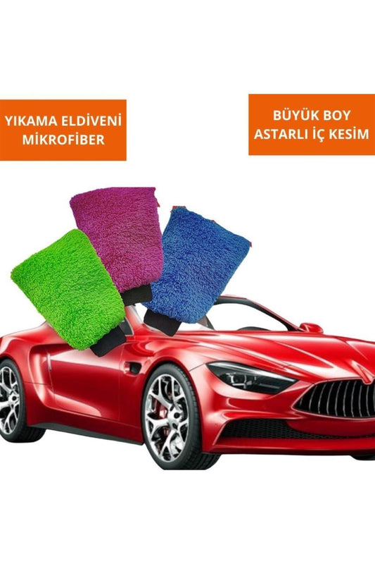 Car Wash Microfiber Mitt