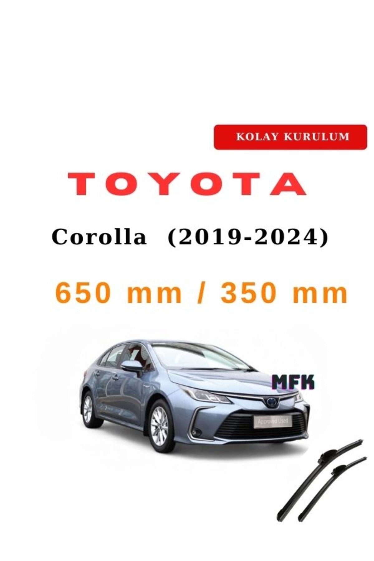 Toyota Corolla (2019-2024) Fahrzeugspezifischer Scheibenwischer