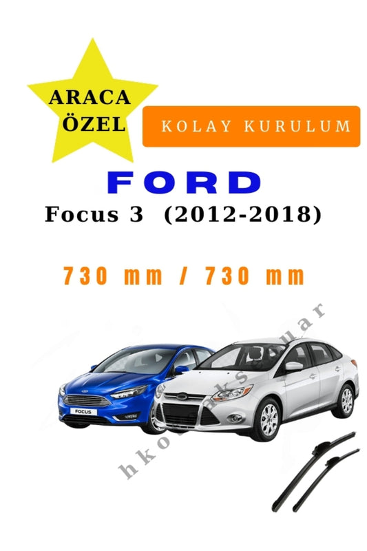 Ford Focus 3 (2012-2018) fahrzeugspezifische Wischerblätter