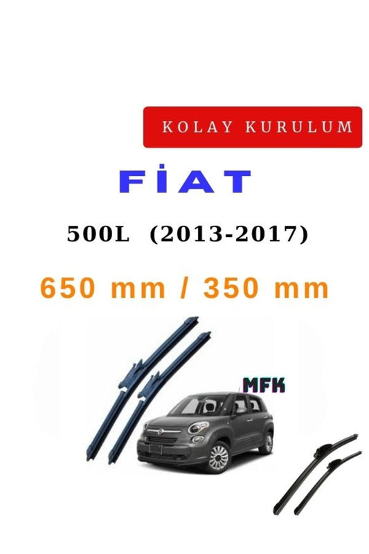 Fiat 500L (2013-2017) Vehicle-Specific Wiper Blades - Front Pair