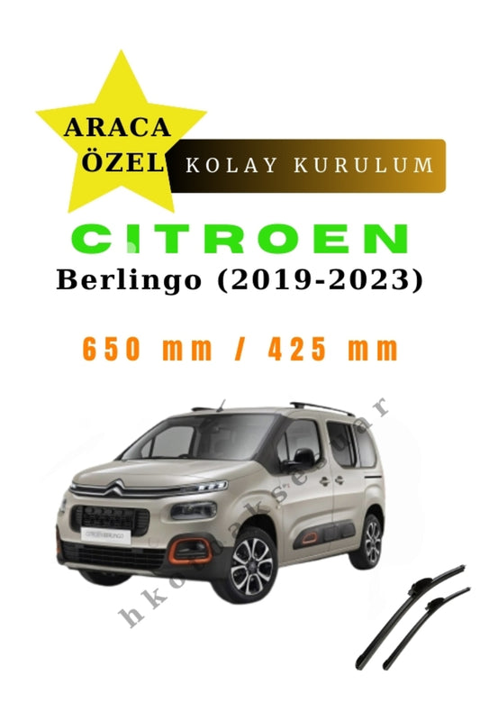 Citroen Berlingo (2019-2023) Fahrzeugspezifische Scheibenwischer vorne (2 Stück)