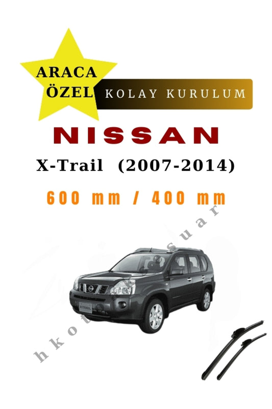 Nissan X-Trail (2007-2014) Vehicle-Specific Front Wiper Blades (Pair)