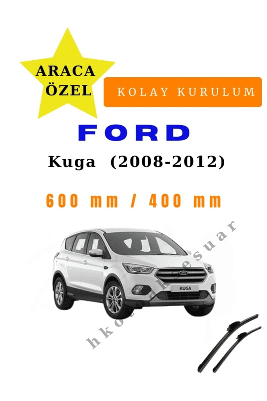 Ford Kuga (2008-2012) Fahrzeugspezifische Scheibenwischer vorne zwei