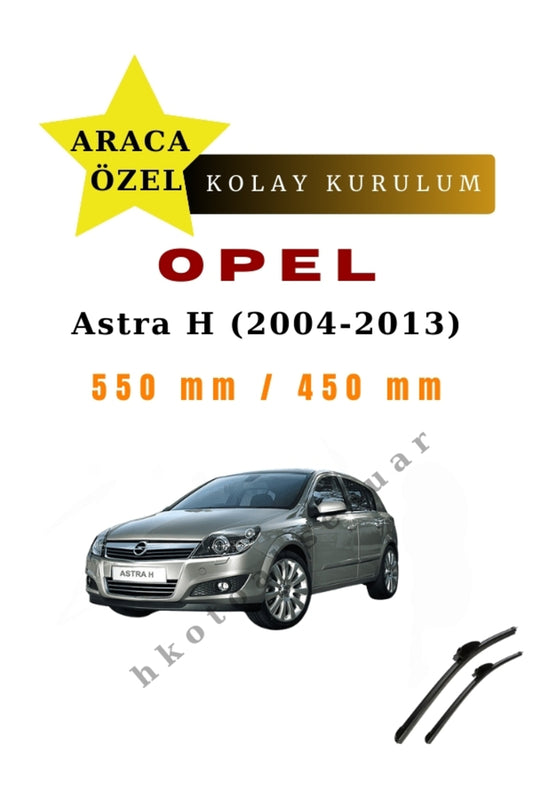 Opel Astra H (2004-2013) Fahrzeugspezifische Scheibenwischer vorne (2 Stück)