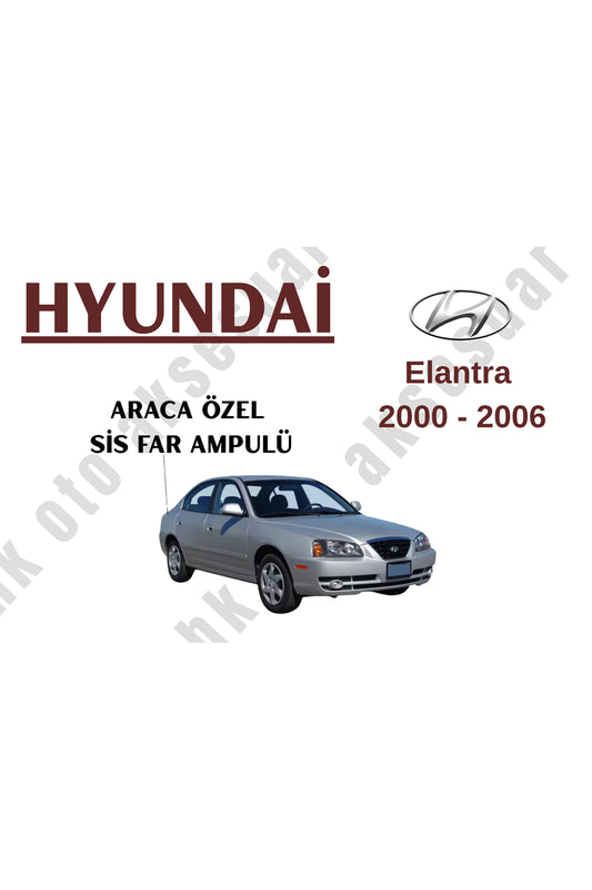 Hyundai Elantra 2000-2006 Vehicle-Specific Fog Light Bulb H3