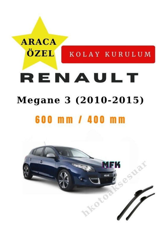Fahrzeugspezifische Scheibenwischer für Renault Megane 3 (2010-2015)