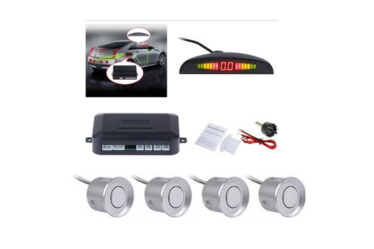 Universal Park Sensor Digital Display and Audio Grey 18 mm