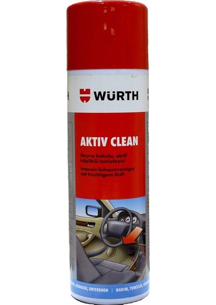 Würth Aktiv Clean Genel Temizleme Köpüğü 500 Ml