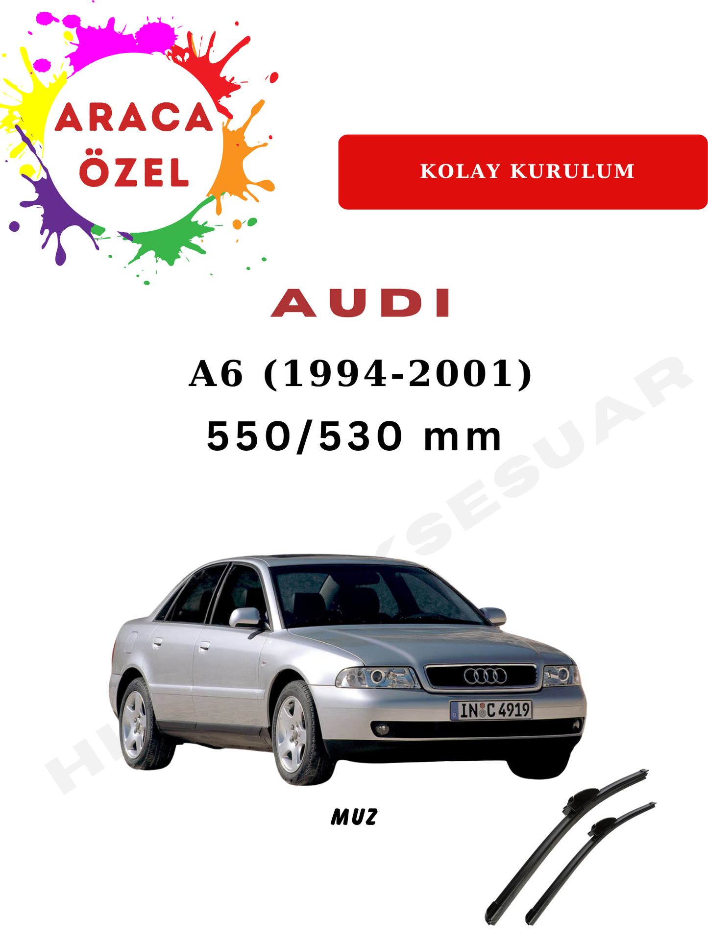 Audi A6 Silecek (1994-2001)
