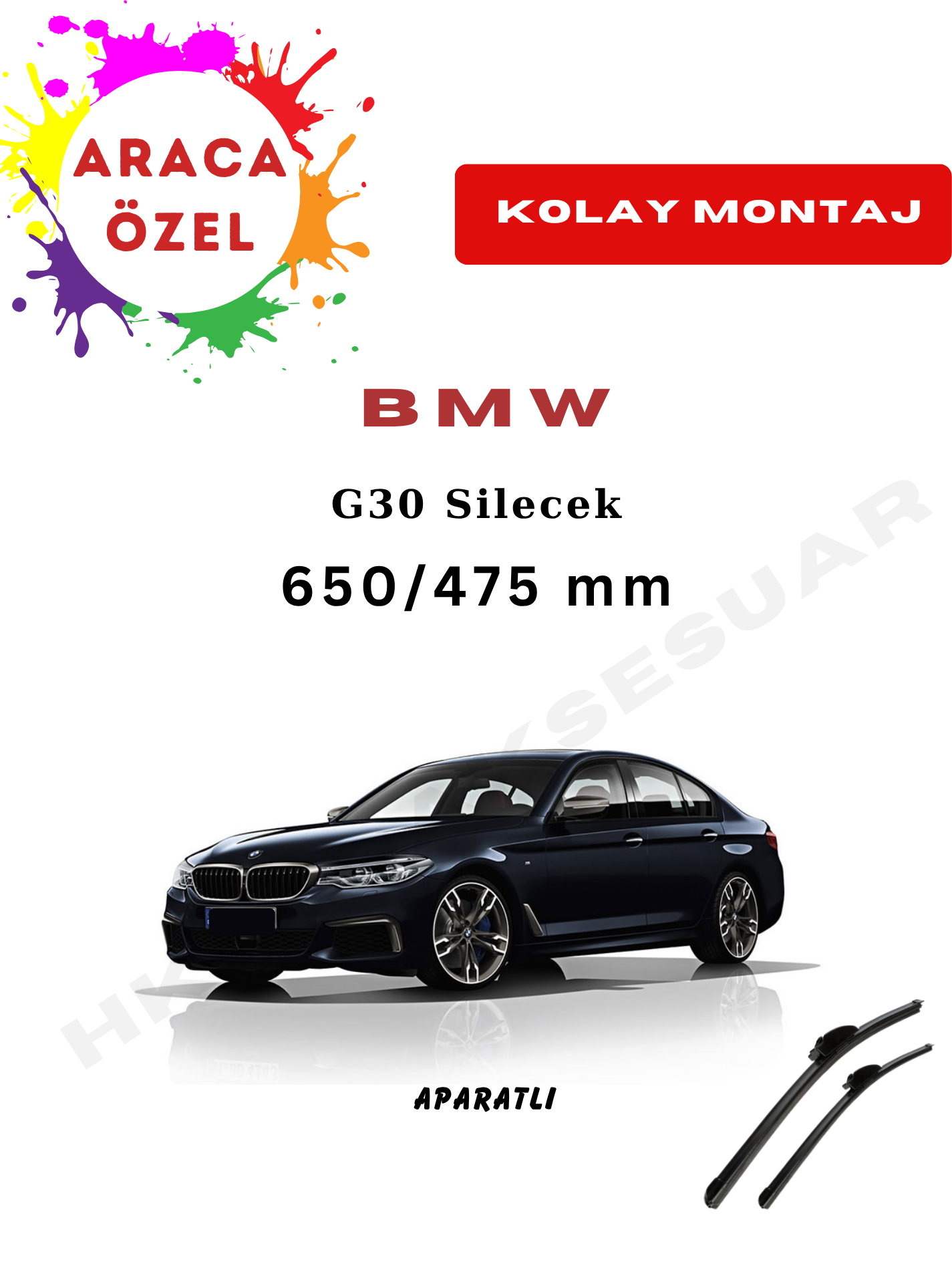 BMW 5 Serisi G30 Silecek (2017-2023)