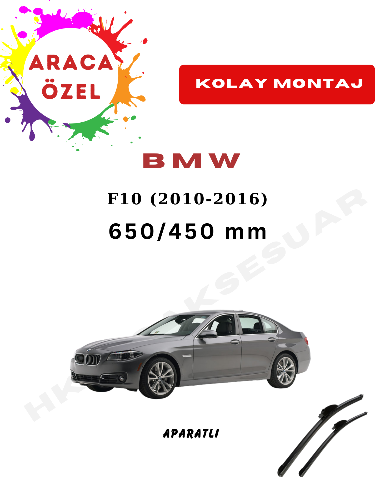 BMW 5 Serisi F10 Silecek (2010-2016)